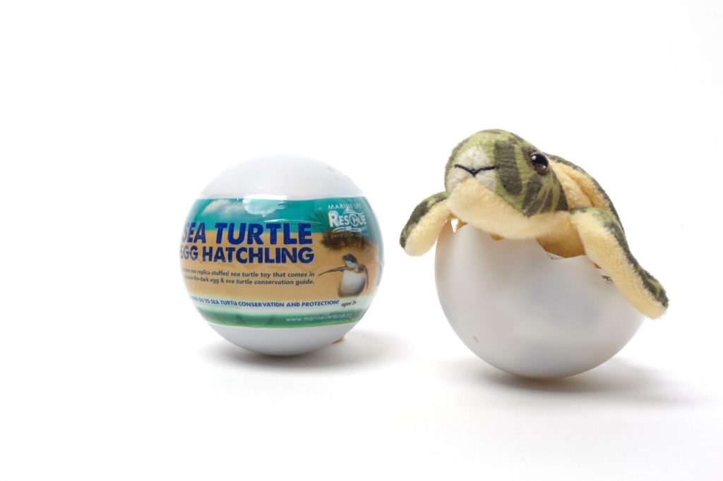Hatch A Sea Turtle Egg Plush Toy - tortstork